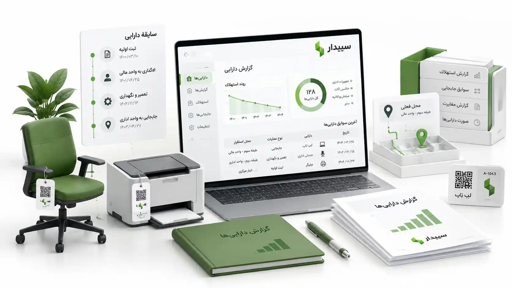 دارایی ثابت سپیدار